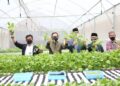 Kunjungi Ponpes Al Ghazaly, Mentan SYL Serukan Kerja Kolaboratif Lawan Covid
