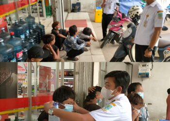 Sidak Lurah Payo Selincah Amankan Anak Jalanan yang berkeliaran, Firdaus : Kita berikan pengarahan dulu jika masih kita angkut