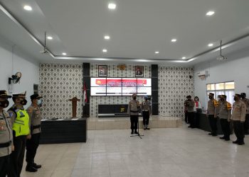 Serah Terima Jabatan ( Sertijab ) Kasat Intelkam, Kasat Res Narkoba Dan Pejabat Yang Lain Polres Merangin