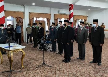Mashuri Lantik 11 Pejabat Eselon ll, Kepala BKD Sebut dirinya Kecewa