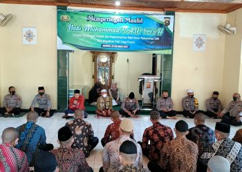 Peringati Maulid Nabi Muhammad SAW, Personil Polres Merangin Adakan Yasinan Dan Tausiah Akhlak Kepemimpinan Nabi.