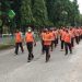 Tumbuhkan Jiwa Raga Yang Sehat, Polres Merangin Adakan Jalan Santai.