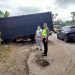 Rengut Nyawa Dua Truk Angkutan Batu Bara Adu Kambing