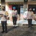 Kapolres Merangin Pimpin Apel Pagi di Polsek Pamenang