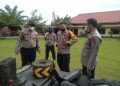Antisipasi Banjir dan Karhutla, Kapolres Cek Sarpras Sat Sabhara Polres Muaro Jambi