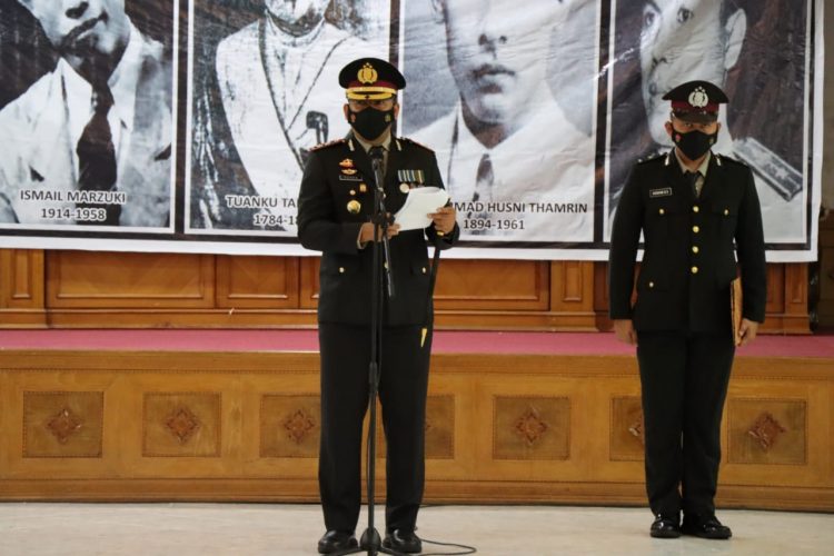 Kapolres Muarojambi Pimpin Upacara HUT Pahlawan