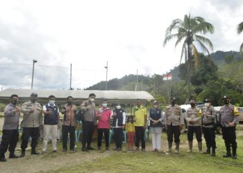 Polsek Tabir Ulu-Tabir Barat, Adakan Gercep Vaksinasi Di Desa Telentam