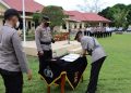 Kapolres Muaro Jambi Pimpin Sertijab dan Pelantikan Kasi Humas dan Kasi lain