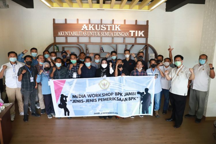 Gelar Media Workshop, BPK Perwakilan Provinsi Jambi :  Bagaimana Kerja Pemeriksaan BPK