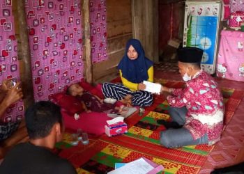 Baznas Muaro Jambi Peduli, Ali Yusni : Mari Ringankan Beban Adkayra Salsabila Pohan