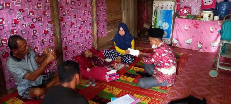 Baznas Muaro Jambi Peduli, Ali Yusni : Mari Ringankan Beban Adkayra Salsabila Pohan