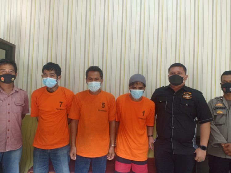 Kanit Reskrim IPDA.H.Sirait pimpin penangkapan pelaku 363