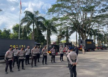 Polda Jambi Kirimkan Bantuan Sembako Ke Kabupaten Bungo Yang Terkena Banjir