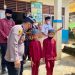 Kasih Motivasi Kepada Anak SD, Kapolsek Lembah Masurai Sebut, Agar Tidak Takut Di Vaksin