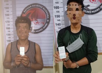 Satresnarkoba Polres Muaro Jambi amankan dua orang penyalahgunaan narkoba jenis sabu