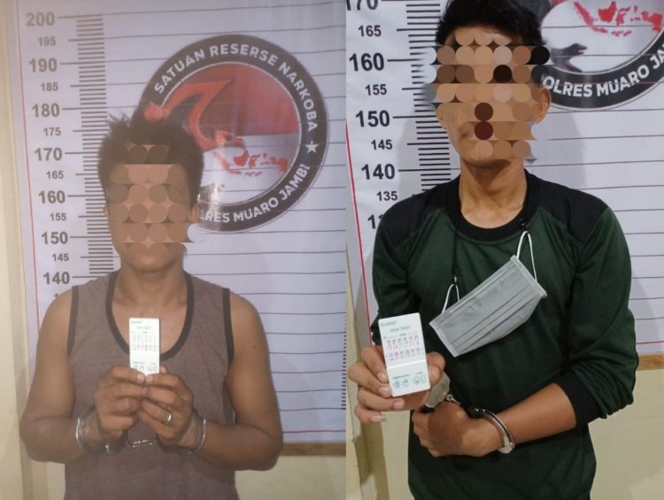 Satresnarkoba Polres Muaro Jambi amankan dua orang penyalahgunaan narkoba jenis sabu