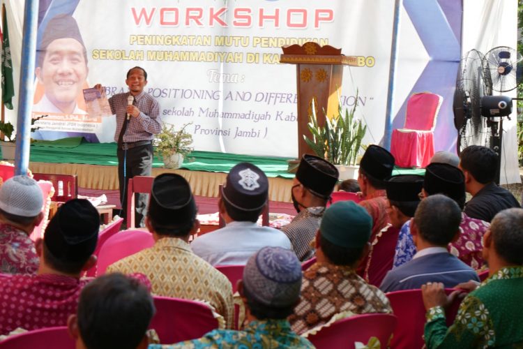 PD Muhammadiyah Tebo Gelar Acara WorkShop Upaya Meningkatkan Mutu Pendidikan Sekolah Muhammadiyah Di Kabupaten Tebo