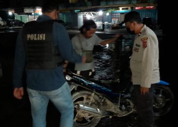 Polsek Maro Sebo Lakukan Razia Rutin Antisipasi Kejahatan Dijalan Lintas Maro Sebo Sabak