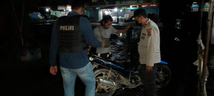 Polsek Maro Sebo Lakukan Razia Rutin Antisipasi Kejahatan Dijalan Lintas Maro Sebo Sabak