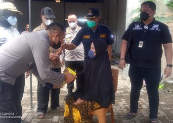 Wakapolri Tinjauan Vaksin Secara Virtual Beserta Kapolres Muaro Jambi