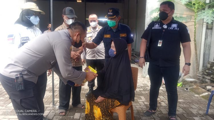 Wakapolri Tinjauan Vaksin Secara Virtual Beserta Kapolres Muaro Jambi