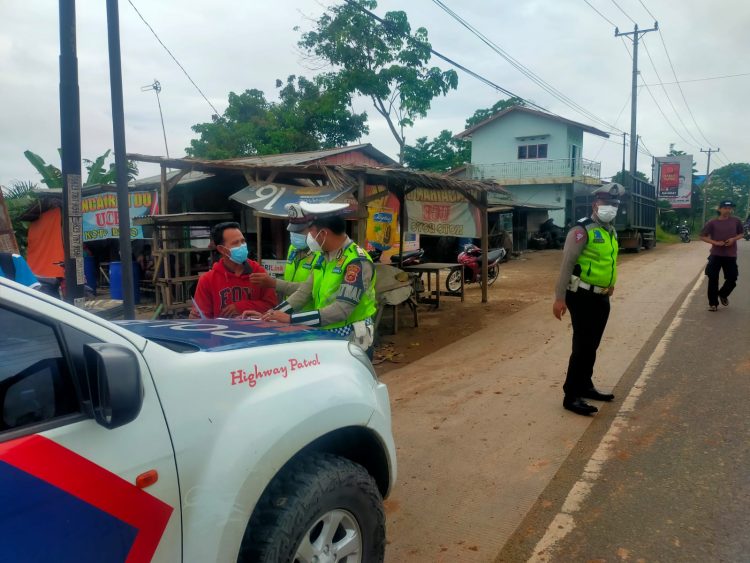 Sat Lantas Polres Muaro Jambi Kembali Tindak Mobil Angkutan Barang Melebihi Kapasitas