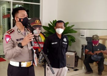 Wadir Lantas Polda Jambi AKBP Lutfi,” Polda Jambi Kerahkan Pengamanan Event IMBI