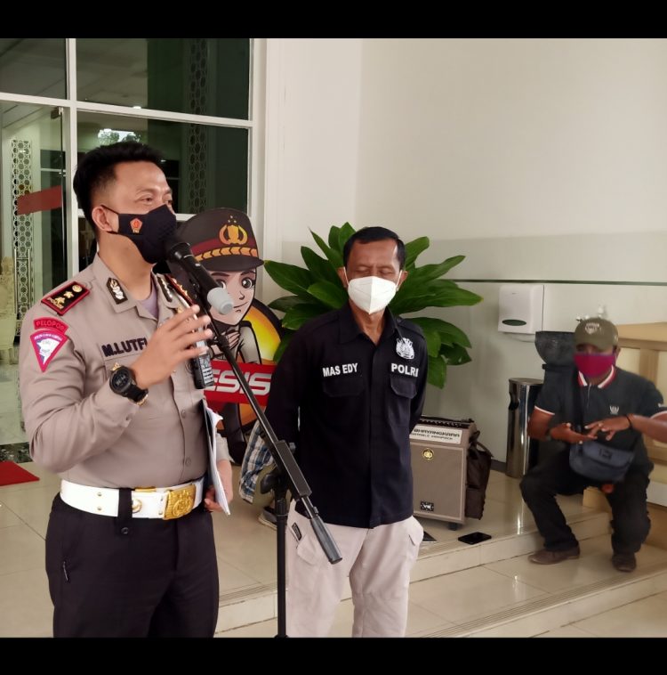 Wadir Lantas Polda Jambi AKBP Lutfi,” Polda Jambi Kerahkan Pengamanan Event IMBI