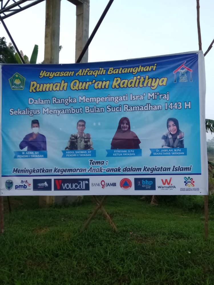 Dahsyat! Inilah Kegiatan Rutin Yayasan Al faqih Batanghari dalam menyambut Bulan Suci Ramadhan