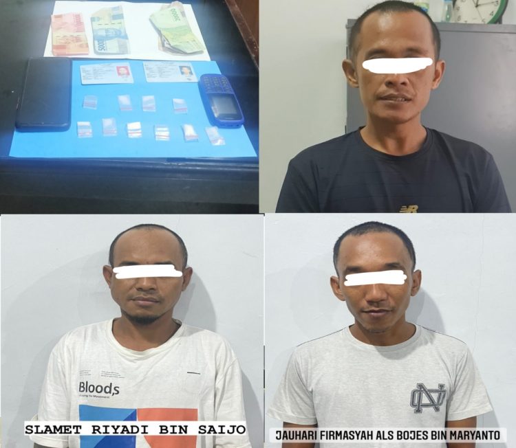 Satu Bandar Sabu Beserta Kurir Dan Enam Paket Sabu Berhasil Diamankan Petugas BNNP Jambi