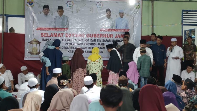 Al Haris, Gubernur Jambi Pertama yang Bersafari Ramadan di Desa Terpencil Seko Besar Sarolangun