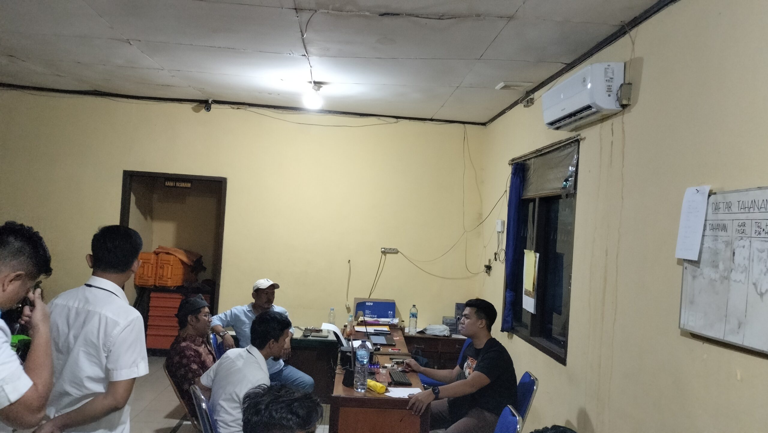 Foto saat mediasi di Polsek Jambi Selatana