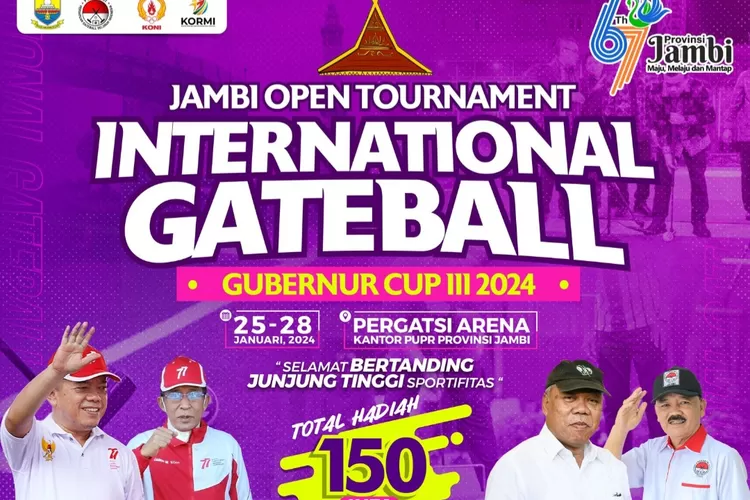 Gubernur Al Haris : Gubernur Cup Ajang Silaturahmi dan Tingkatkan Prestasi