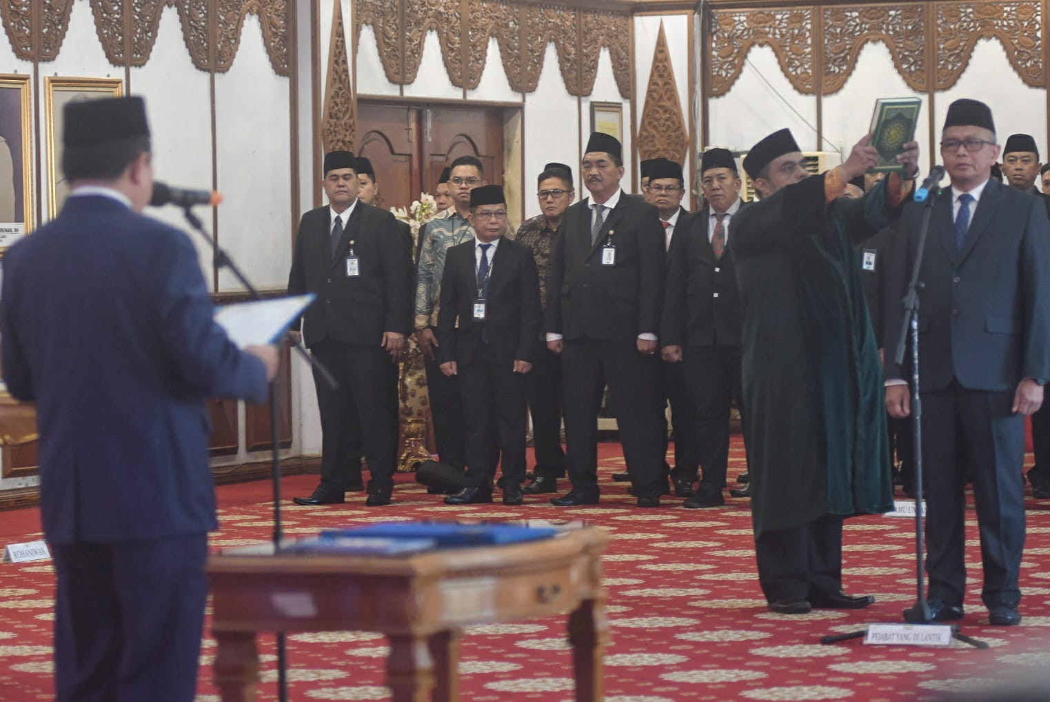 Pelantikan dan Pengambilan Sumpah/janji Direktur PT Bank Pembangunan Daerah Jambi