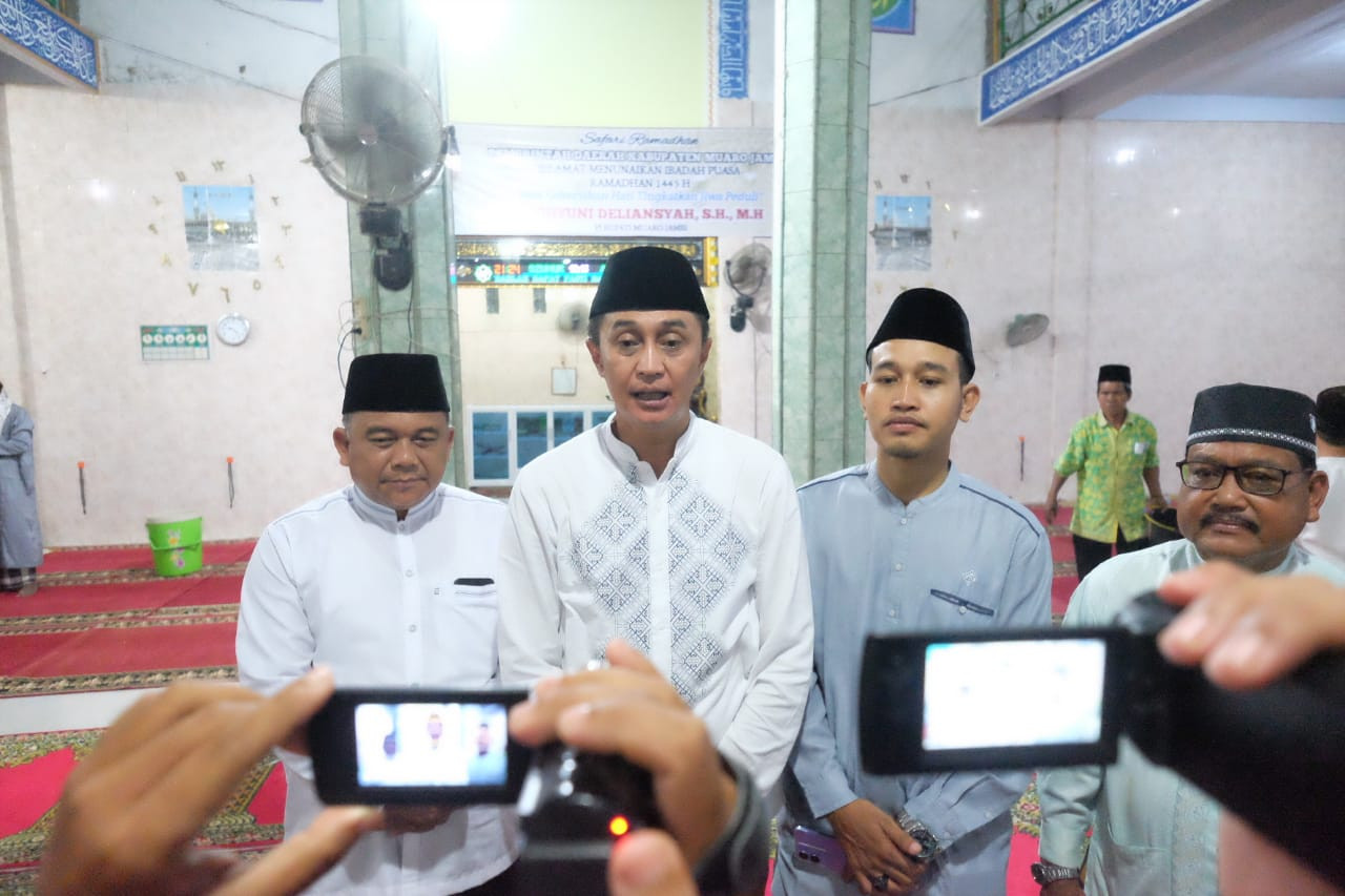 Safari Ramadan 1445 H . Bertemakan Jaga kebersihan Hati Tingkatkan Jiwa Peduli