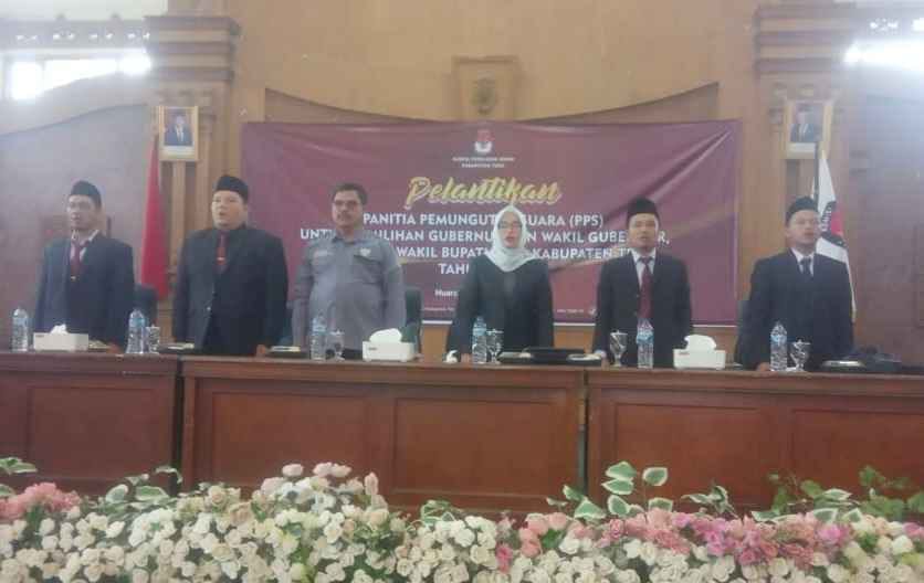 Hari ini KPU Tebo Melantik Panitia Pemungutan Suara (PPS)