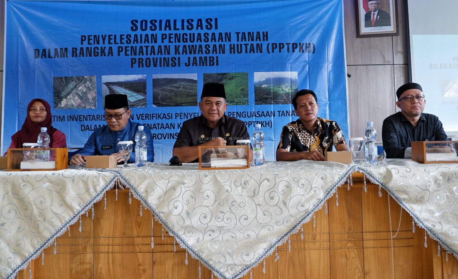 Rapat Penyelesaian Penguasaan Tanah Dalam Rangka Penataan Kawasan Hutan (PPTPKH)