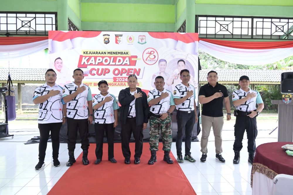 Peringatan Hari Bhayangkara, Polda Jambi Gelar Kejuaraan Menembak Kapolda Cup Open