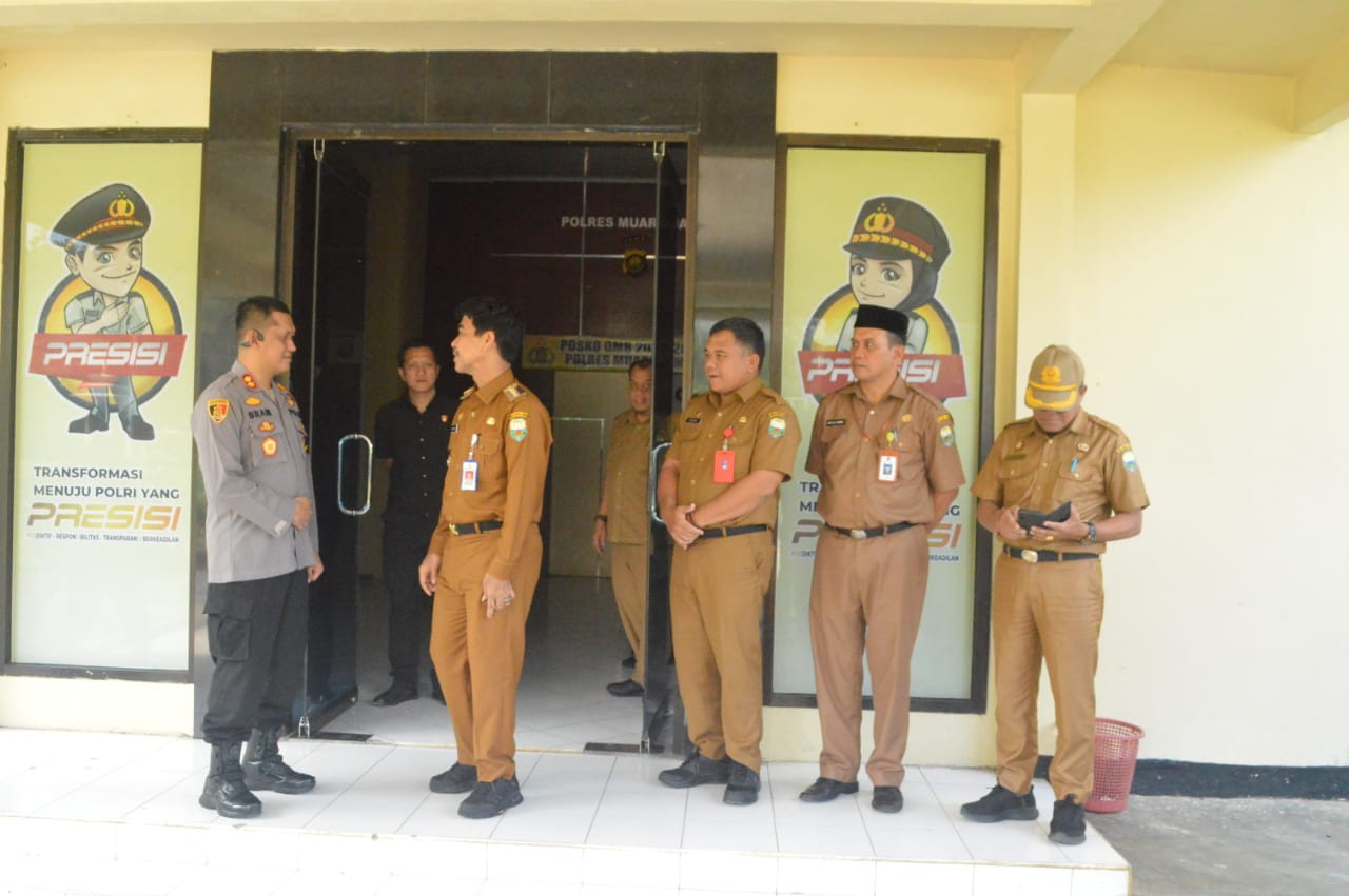 Penjabat Bupati Kab Muaro Jambi Bersama Sekda Berkunjung Silaturahmi Ke Kapolres Muaro Jambi