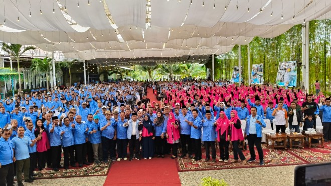 Al Haris Lantik 2.200 Tim Pemenangan Haris-Sani, Lanjutkan Jambi Mantap 2024-2029