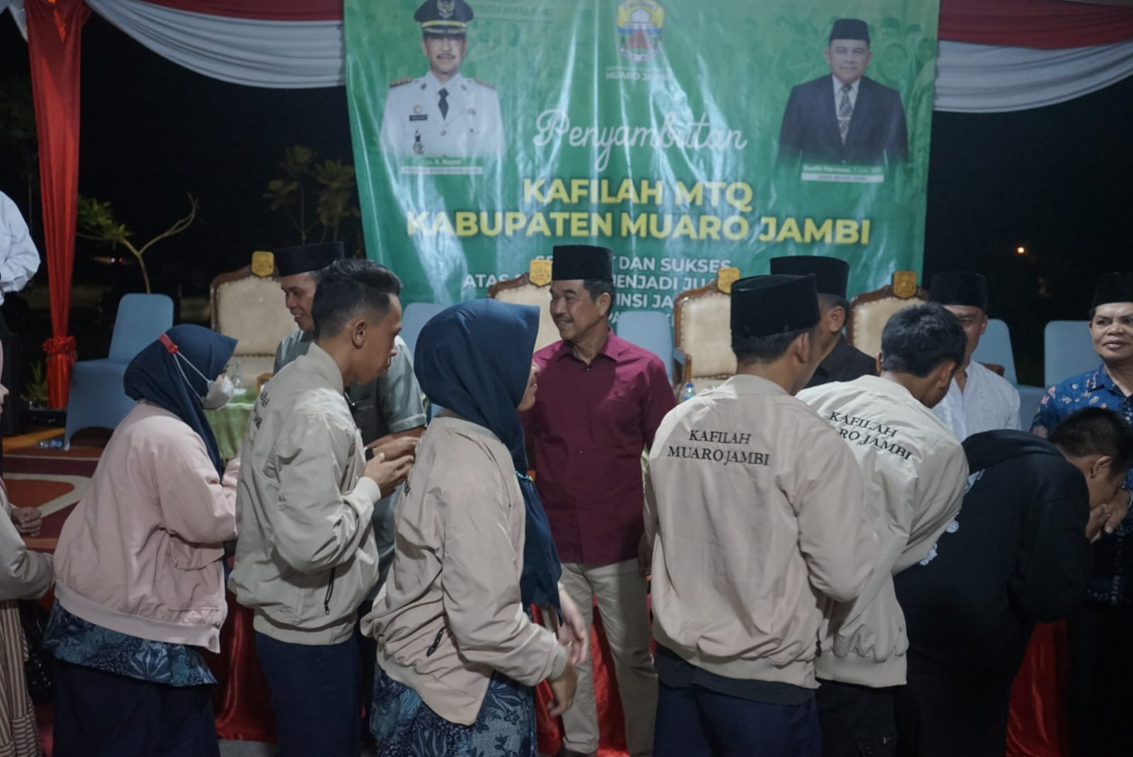 Pengucapan Sumpah /Janji Pimpinan Difinitif DPRD Muaro Jambi Masa Jabatan 2024-2029