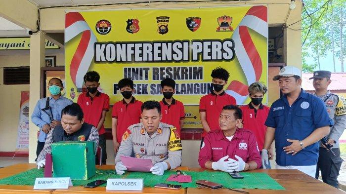 Lima Pemuda Di Sarolangun Ditangkap Polisi, Karena Mencuri Kotak Amal Di Masjed Untuk Judi Online
