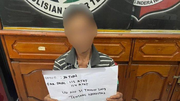 Polisi Mengamankan MH seorang Pengedar Narkotika di Wilayah Tebo Ilir