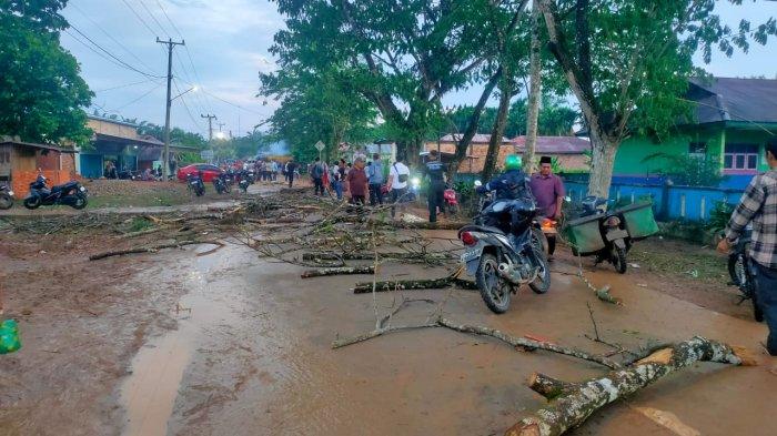 Bocah Tewas Tertabrak Truk, Jalan Teluk Dawan Tanjabtim Macet 3 Km Gegara Diblokir Warga