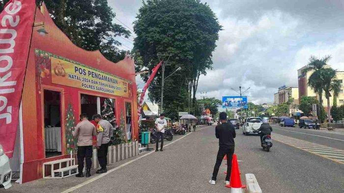Kondisi Lalu lintas Arus Mudik Nataru di Sarolangun, Didominasi Kendaraan Roda Dua