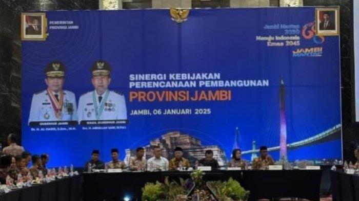 Pemprov Jambi Rapat Sinkronisasi Penyusunan RPJMD dengan Kab/kota, DPR dan DPD RI