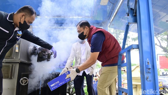 Polda Jambi Musnahkan 12 Kg Sabu Jaringan Internasional Pakai Incinerator