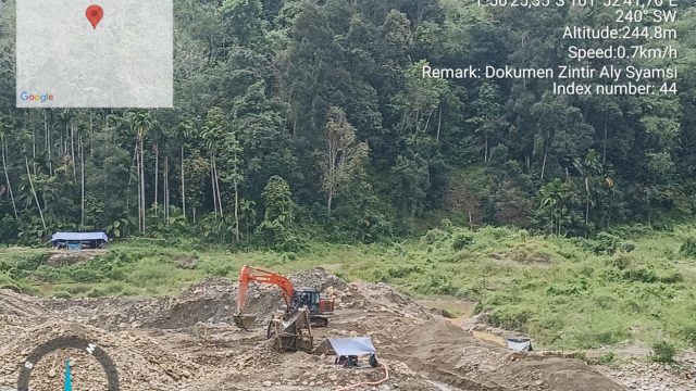 Meski Memiliki Dampak Buruk, Tambang Ilegal (PETI) Di Desa Ngaol Ilir Milik Angko (Mashuri), Tetap Beroperasi.