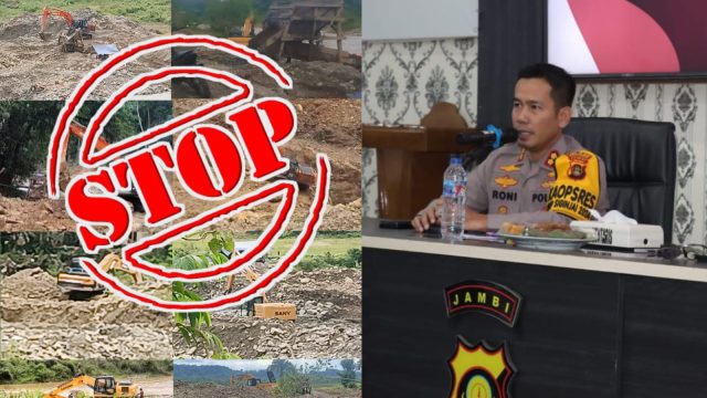 Pasca Pemberitaan Beruntun "Viral," Kapolres Merangin Respon Cepat PETI Di Tabir Barat Akan Ditindak Tegas.