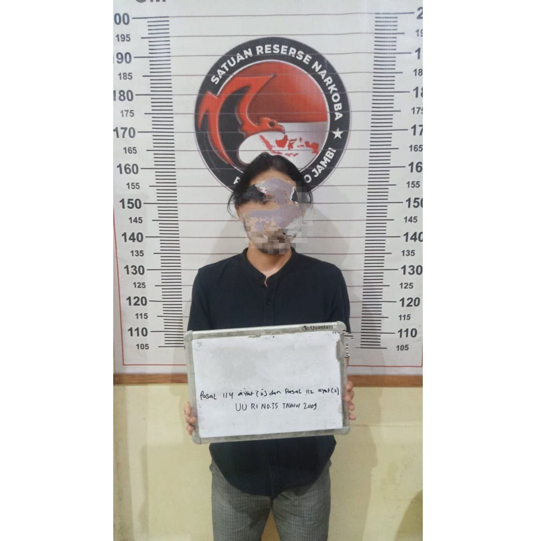 Satresnarkoba Polres Muaro Jambi Berhasil Ungkap Kasus Penyalahgunaan Narkoba di Desa Pulau Kayu Aro